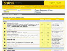 Tablet Screenshot of kredycik.pl